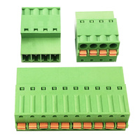 Bloc de bornes mâles à ressort PA66 de 3,81 mm à prix direct usine et bas pour connexion en ligne