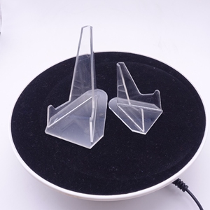 New Style clear Acrylic Plastic Adjustable <strong>Medal</strong> Souvenir Disc Coins <strong>Display</strong> Stands Easel Plexiglass Small Knives Holders Rack - Product Image 5