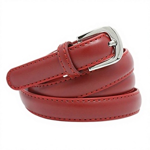 Nuevo Cinturón Casual de Cuero Vacuno Negro Marrón con Hebilla Metálica de Cierre Automático Plateada, Impermeable y Duradero para Hombre - Product Image 3