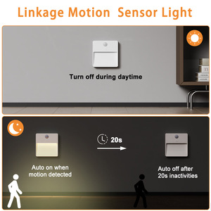 Nouvelle veilleuse <span class=keywords><strong>LED</strong></span> intelligente USB 2026 avec <span class=keywords><strong>détecteur</strong></span> <span class=keywords><strong>de</strong></span> <span class=keywords><strong>mouvement</strong></span> sans fil, corps <span class=keywords><strong>de</strong></span> <span class=keywords><strong>lampe</strong></span> moderne en ABS pour éclairage d'ambiance <span class=keywords><strong>de</strong></span> chambre - Product Image 3