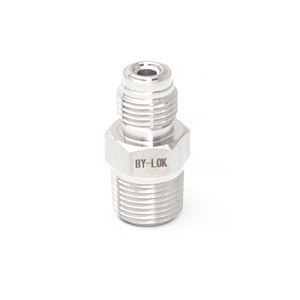 Adaptateurs de raccordement BY-LOK en acier inoxydable 316L, filetage mâle VCR vers mâle NPT, pour conduites de gaz - Product Image 4