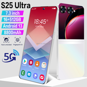 ใหม่สมาร์ทโฟน5G S25ความเร็วสูงพิเศษ16gb1tb 6.8นิ้ว48mp72mp แอนดรอยด์14