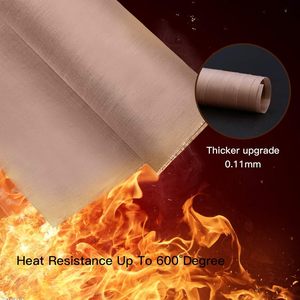 <span class=keywords><strong>Fogli</strong></span> Adesivi Antiaderenti in PTFE Resistenti al Calore a Doppia Faccia per Trasferimento a Caldo, Vinile per Magliette, HTV, Artigianato e Cottura - Product Image 2