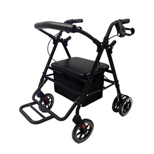 Promising Dual-purpose <b>Walker</b> With Pedals And Backrest 9kg Foldable For <b>Elderly</b> - Product Image 2