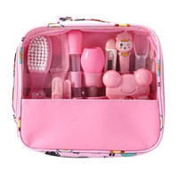 WELLFLYER - Prix d'usine - Trousse de soins et de toilette pour bébé 13 pièces - Ensemble de manucure et pédicure pour le soin des bébés