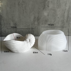 Molde de Silicona para Manualidades, Molde de Yeso para Hacer una Variedad de Macetas con Forma de Animales <span class=keywords><strong>y</strong></span> Flores, Decoración del Hogar - Product Image 3