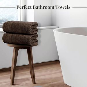 Paquete de 8 Toallas de Baño Extra Grandes de 30 x 60 Pulgadas, 100% Algodón, Logotipo Personalizado - Product Image 4