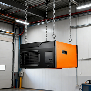 Vente directe usine : Système de filtration d'air pour le nettoyage et le travail du bois en extérieur, avec télécommande 3 vitesses - Product Image 6