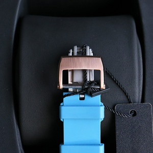 Reloj Tourbillon de Lujo con Detalles de Diamantes, Mecánico, Esqueleto, Chapado en Oro Rosa, de Alta Gama para Hombre - Product Image 5