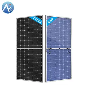 แผงโซลาร์เซลล์ Anern PV 350W 550W 555W แผงโซลาร์เซลล์โมโนรับประกัน30ปี