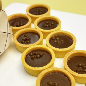 Galletas Rellenas <span class=keywords><strong>de</strong></span> <span class=keywords><strong>Chocolate</strong></span> Negro Redondas, Dulces con Sabor a Huevo, en Caja y Bolsa para Venta al por Mayor - Product Image 4