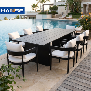 Meubles <span class=keywords><strong>de</strong></span> <span class=keywords><strong>jardin</strong></span> <span class=keywords><strong>en</strong></span> métal très demandés, table et chaises <span class=keywords><strong>de</strong></span> salle à manger d'extérieur, style antique, <span class=keywords><strong>en</strong></span> alliage d'<span class=keywords><strong>aluminium</strong></span>, élégants et stylés - Product Image 1