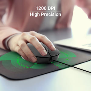 Großhandel Günstige Mini USB Kabel Maus für Laptops Tragbare Home Office Gaming Maus USB 1200DPI Optische Mäuse <span class=keywords><strong>Computer</strong></span> Maus - Product Image 4