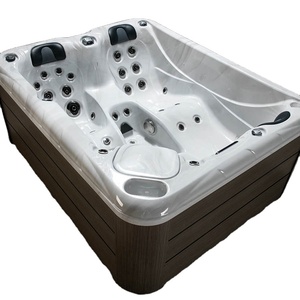 <span class=keywords><strong>Spa</strong></span> paresseux Bain à remous Étapes Chauffage Ozone Overflow Whirlpool Outdoor Hot Tub Swim <span class=keywords><strong>Spa</strong></span> - Product Image 1