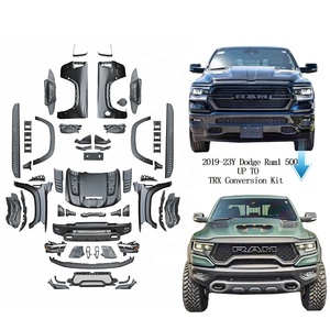 Trx Chuyển Đổi Kit Cho 2019-2023y Dodge <span class=keywords><strong>Ram</strong></span> Thể Thao 1500 Xe Tự Động Cơ Thể Kit Phần Phụ Kiện Hệ Thống <span class=keywords><strong>Bumper</strong></span> Mui Xe - Product Image 1