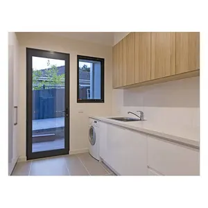 latest residential commercial entry doors from chinese supplier aluminium swing door AS2047 Australia