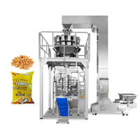 Machine d'emballage automatique haute précision pour sachets de pop-corn et de snacks avec sacs en plastique/papier VFFS