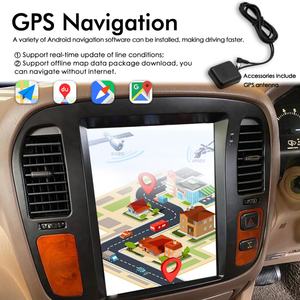 Pantalla Tesla de 12.1 Pulgadas con Radio Android 11 para Toyota Land Cruiser 1999 2002 LC100, Reproductor Multimedia para Auto con CarPlay, GPS, Estéreo, Reproductor de Video, 128 GB - Product Image 6