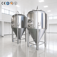 Cuve de Fermentation en Acier Inoxydable Tonsen1500L pour Équipement de Brasserie Garantie 5 Ans