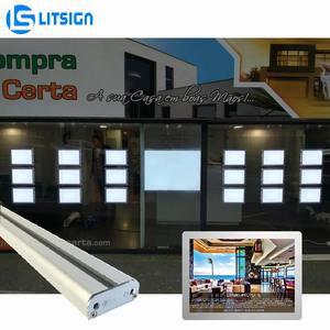 Slim Litsign LS M2 para Uso en Interiores, 10000 Lúmenes, Marco de Fotos Acrílico para Menús Inmobiliarios, Letrero Publicitario, Caja de Luz para Ventanas - Product Image 5
