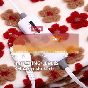 <span class=keywords><strong>Manta</strong></span> eléctrica de tela polar Coral, alfombra calentada, termostato, <span class=keywords><strong>manta</strong></span> de calefacción eléctrica, mantiene el calor - Product Image 3