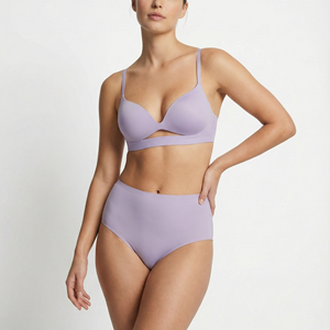 Increíble Sujetador Deportivo sin Costuras de una Pieza con Escote Profundo en V, con Relleno Tridimensional, Copa 3/4, Parte Superior Delgada y Parte Inferior Gruesa - Product Image 1