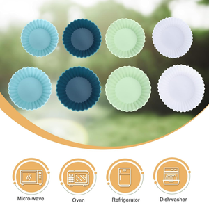 Personalización de Fábrica: Se Pueden Producir Moldes de Silicona de Grado Alimenticio, Moldes Resistentes al Calor para Panqueques y Revestimientos para Pasteles, Herramientas para Hornear - Product Image 3
