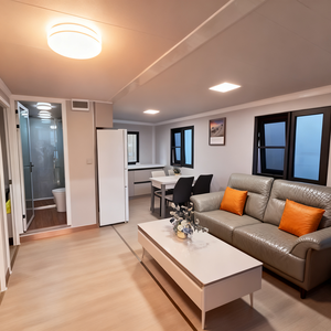 Hôtel préfabriqué isolé en acier préfabriqué villa conteneur <span class=keywords><strong>maison</strong></span> panneau sandwich service d'<span class=keywords><strong>achat</strong></span> de meubles <span class=keywords><strong>maison</strong></span> fabriquée à partir de conteneurs - Product Image 3