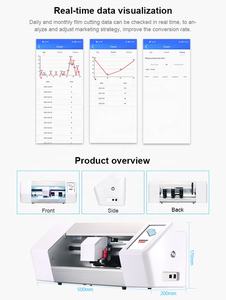 <span class=keywords><strong>Traceur</strong></span> de Machine de découpe de Film Hydrogel protecteur d'écran TPU de téléphone portable personnalisé - Product Image 6