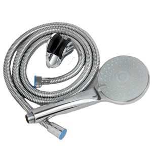 Juego de cabezal de ducha con manguera y soporte, accesorio de baño portátil y duradero con burbujas de masaje redondas - Product Image 5