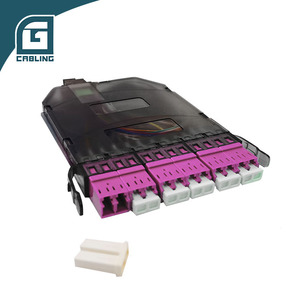 Gcabling Panneau de distribution optique ODF intérieur 8, 12, 24, 48 ports, <span class=keywords><strong>fibre</strong></span> optique, LC duplex, <span class=keywords><strong>ST</strong></span>, FC, connecteur, cadre de rack de brassage, haute qualité - Product Image 3