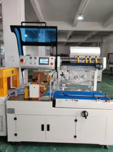 Best Sold Automatic Box Packing Machine Film Wrapping Shrink Packing Machine And Heat Shrinking Packaging Machine Combination