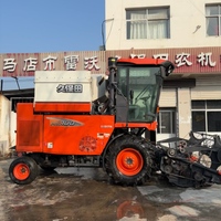 Moissonneuse-batteuse Kubota d'occasion fiable, reconditionnée, en bon état, sur roues, pour la récolte du riz et du blé