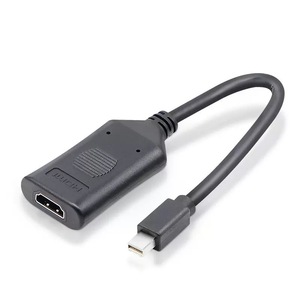 Mini adaptateur DP vers <span class=keywords><strong>HDMI</strong></span> convertisseur 4k 60hz mâle vers femelle Mini Dp vers <span class=keywords><strong>hdmi</strong></span> câble adaptateur actif pour affichage de projecteur HDTV - Product Image 1