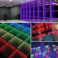 Armoire à miroir magique Abyss Thousand, tunnel, armoire à miroir intelligente, miroir infini 3D, LED