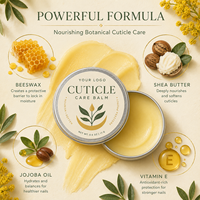 Baume pour cuticules à la camomille, marque privée, nourrit en profondeur, adoucit les cuticules sèches, réduit les peaux mortes, hydrate, fortifie
