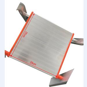 <span class=keywords><strong>Escalera</strong></span> de Aluminio Profesional de 4 Peldaños con Barandilla de Seguridad Extra Alta, Escalón Plegable para el Hogar y la Oficina - Product Image 4