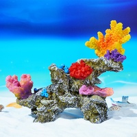 Nouvelle résine coraux Aquariums accessoires décoration de la maison Simulation récif de corail résine ornements pour aquarium