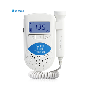 510k अनुमोदित ओएम डिजिटल चिकित्सा उपकरण बेबी हृदय दर मॉनिटर गर्भावस्था के लिए पोर्टेबल भ्रूण डोप्लर अल्ट्रासाउंड उपकरण - Product Image 1