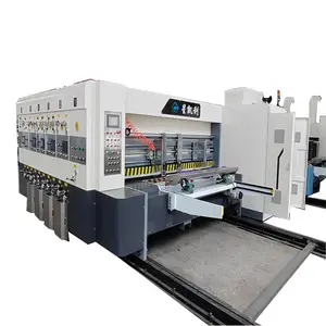 Factory direct Flexo Printing Slotting carton die cutting machine corrugated box production machine printer equipment