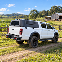 Capot de benne en aluminium pour Chevrolet Colorado ZR2 Bison 2023-2026, pour benne de 5 pieds, configuration de récupération en milieu désertique