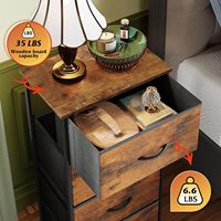 Grande commode moderne de haute qualité en tissu antique et robuste Armoire de rangement tour en plastique Tiroirs pour chambre à coucher ou salon