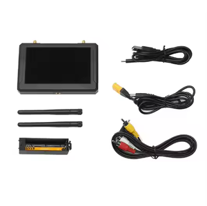 Cable Blindado con Conector RCA, Bajo Ruido, Señal Nítida, Monitor FPV Skyzone M5F de 5 Pulgadas 800x480, Plástico, Amplia Compatibilidad RC - Product Image 1