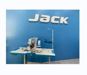 Buen precio Jack 1906 Máquina de coser con patrón de Bartacking electrónico Adecuado para alta eficiencia de servicio pesado