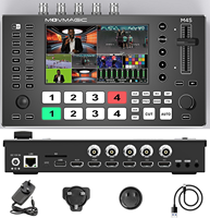 Oferta Especial y Mejor Precio de Mezclador de Video 1M4S + 3 Cámaras PTZ MC2-E para Transmisión y Streaming en Vivo