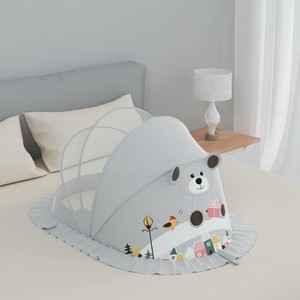 Mosquitera plegable para bebés de China, mosquitera de malla con cordones para bebés - Product Image 2