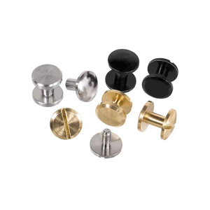 Tùy Chỉnh Chicago Vít Kim Loại Đinh Tán Khóa <span class=keywords><strong>Brass</strong></span> Thép Không Gỉ Khóa Vít - Product Image 1