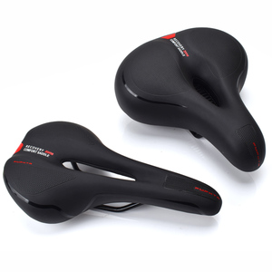 <span class=keywords><strong>Selle</strong></span> de Vélo <span class=keywords><strong>VTT</strong></span> Ventilée Moelleuse Confortable Siège de Vélo de Route <span class=keywords><strong>VTT</strong></span> en Cuir Pièces de Vélo - Product Image 4