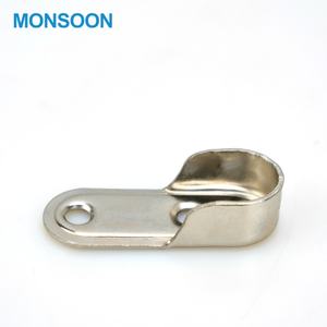 Accessoires de quincaillerie pour meubles Monsoon, rail de suspension pour vêtements, support en acier et alliage de zinc, tube de placard, support de tringle de placard, 50MMX20MM - Product Image 5