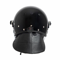 Casque tactique ABS avec visière intégrale pour exercices sur le terrain